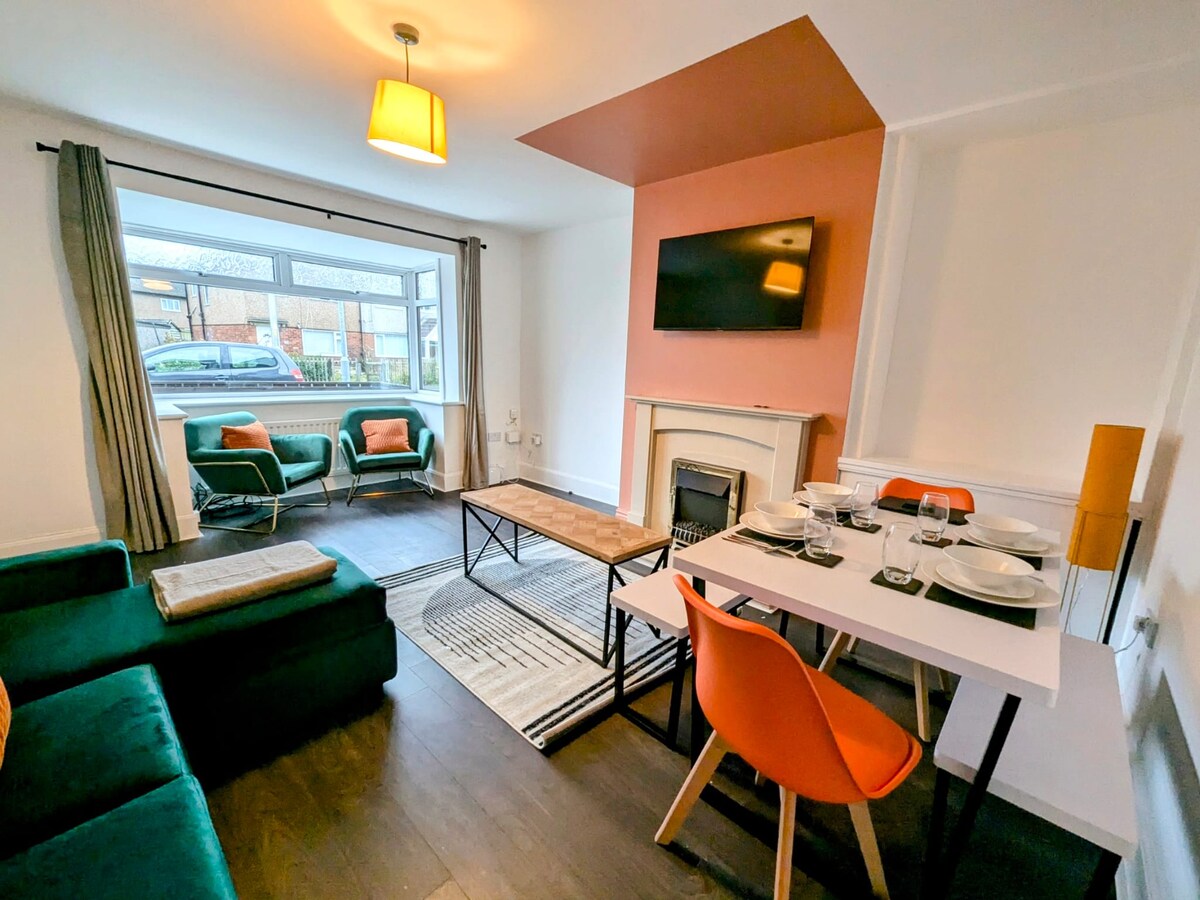Spacious 3 BDRM with Parking onsite, Garden, Blyth, Northumberland
