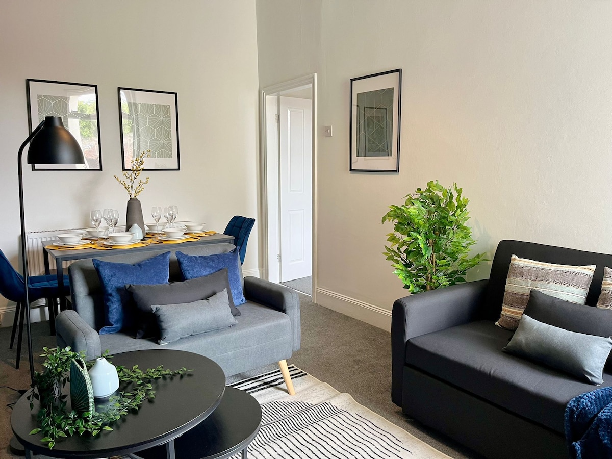 Cozy 2 BR apartment perfect for family friends, Tyne and Wear