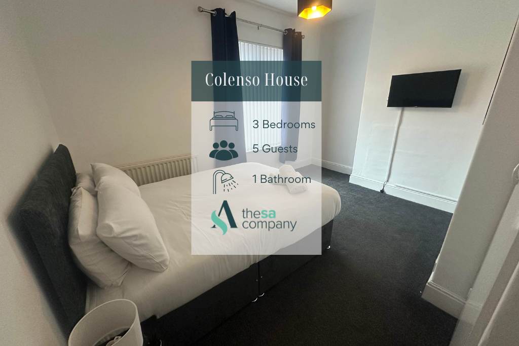 3-Bed House in Hartlepool | Free Wi-Fi, Hartlepool