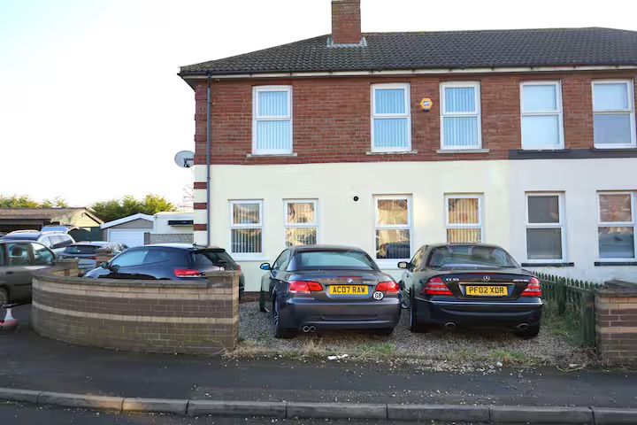 Saltholme Close semi detached house, The Clarence’s